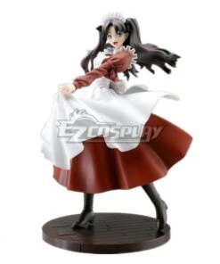 Fate Stay Night Tohsaka Rin Maid Cosplay Costume