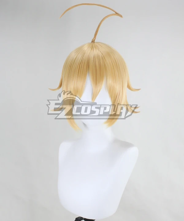 Blazblue Central Fiction XBlaze Code Embryo ES Embryo Storage Yellow Cosplay Wig - Image 2
