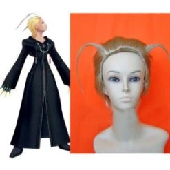 Kingdom Hearts II Organization XIII Larxene Cosplay Wig