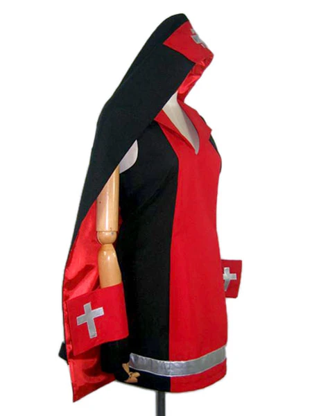 Guilty Gear Bridget Red Cosplay Costume 2 Guilty Gear Bridget Red Cosplay Costume - Image 2