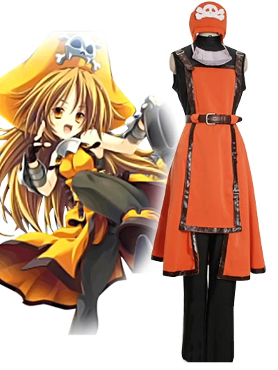 Guilty Gear Jellyfish Pirate May Cosplay Costume 1 Guilty Gear Jellyfish Pirate May Cosplay Costume