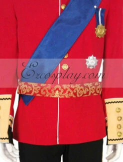 Prince William Wedding Uniform Cosplay Costume -EZCOSPLAY SHOP file 974