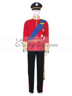 Prince William Wedding Uniform Cosplay Costume -EZCOSPLAY SHOP file 975