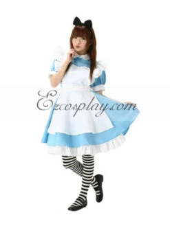 Alice Cosplay Costume From Alice In Wonderland