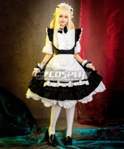 Final Fantasy XIV Housemaid's Apron Dress Cosplay Costume