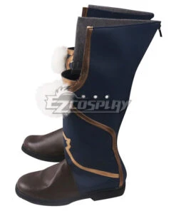 FE Heroes Robin Christmas Brown Shoes Cosplay Boots -EZCOSPLAY SHOP fire emblem heroes robin christmas brown shoes cosplay boots 4