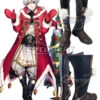 FE Heroes Robin Christmas Brown Shoes Cosplay Boots -EZCOSPLAY SHOP fire emblem heroes robin christmas brown shoes cosplay boots 1