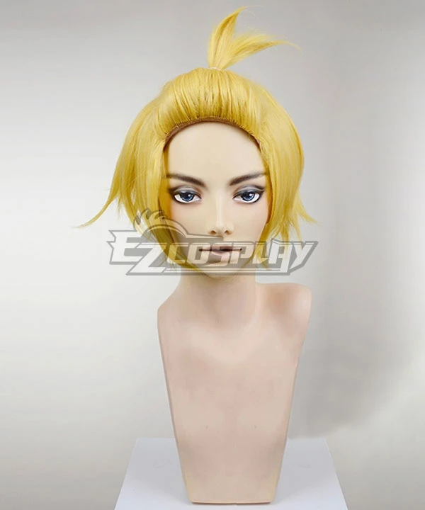 Fire Force Enen No Shouboutai Arthur Boyle Golden Cosplay Wig - Image 2