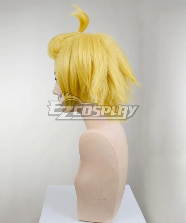 Fire Force Enen No Shouboutai Arthur Boyle Golden Cosplay Wig - Image 4