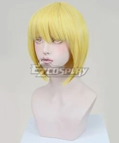 Fire Force Enen No Shouboutai Iris Golden Cosplay Wig -EZCOSPLAY SHOP fire force enen no shouboutai iris golden cosplay wig 3