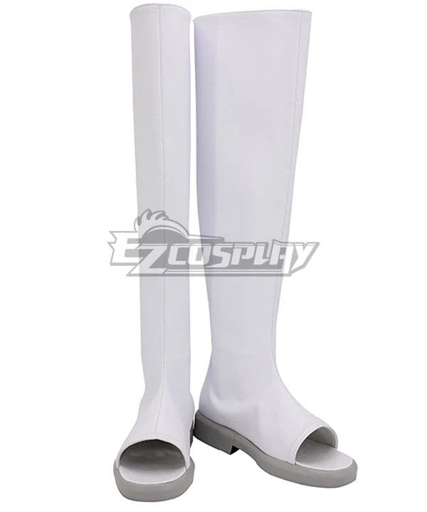 Fire Force Enen No Shouboutai Iris White Shoes Cosplay Boot - Image 2