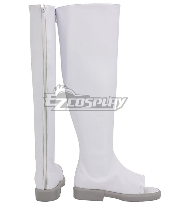 Fire Force Enen No Shouboutai Iris White Shoes Cosplay Boot - Image 4