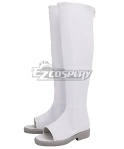 Fire Force Enen No Shouboutai Iris White Shoes Cosplay Boot -EZCOSPLAY SHOP fire force enen no shouboutai iris white shoes cosplay boot 4