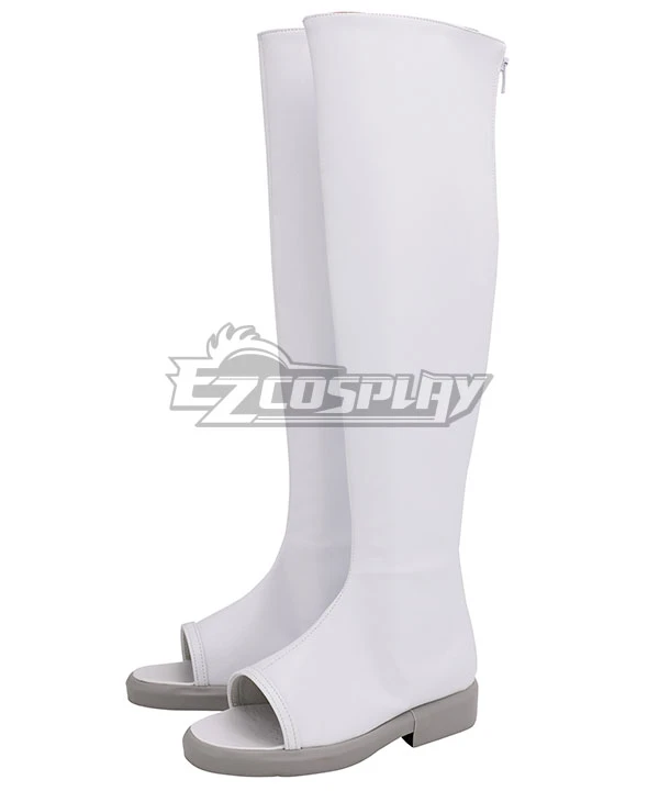 Fire Force Enen No Shouboutai Iris White Shoes Cosplay Boot - Image 3