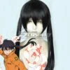 Fire Force Enen No Shouboutai Tamaki Kotatsu Black Cosplay Wig -EZCOSPLAY SHOP fire force enen no shouboutai kotatsu tamaki black cosplay wig 1