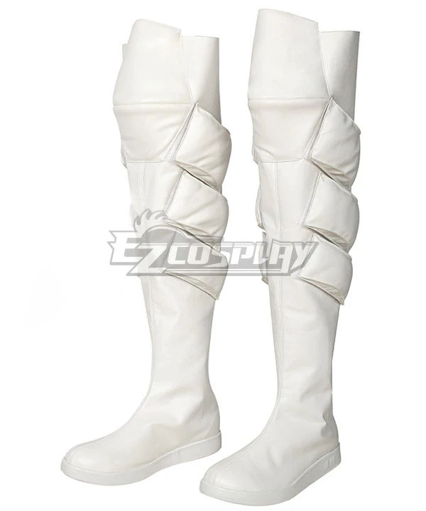 Fire Force Enen No Shouboutai Shou Kusakabe Silver Shoes Cosplay Boots - Image 4