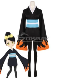 Fire ForceHinata And Hikage Cosplay Costume