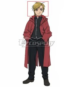 Fullmetal Alchemist Alphonse Elric Green Golden Cosplay Wig