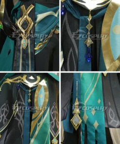 Genshin Impact Alhaitham Premium Edition Cosplay Costume 28 Genshin Impact Alhaitham Premium Edition Cosplay Costume -EZCOSPLAY SHOP genshin impact al haitham premium edition cosplay costume 8