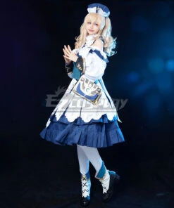 Genshin Impact Barbara Customize Size Halloween Cosplay Costume -EZCOSPLAY SHOP genshin impact barbara customize size halloween cosplay costume 006