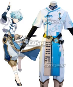 Genshin Impact Chongyun Cosplay Costume - A Edition -EZCOSPLAY SHOP genshin impact chongyun cosplay costume 1