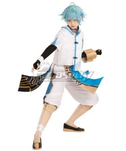 Genshin Impact Chongyun Cosplay Costume - A Edition -EZCOSPLAY SHOP genshin impact chongyun cosplay costume a edition 04
