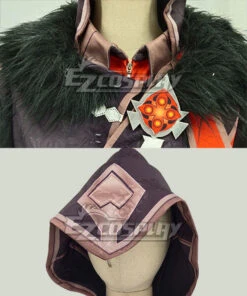 Genshin Impact Fatui Pyro Agent Cosplay Costume -EZCOSPLAY SHOP genshin impact fatui pyro agent cosplay costume 7