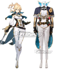 Genshin Impact Jean Cosplay Costume -EZCOSPLAY SHOP genshin impact jean cosplay costume 0