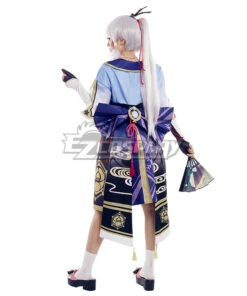 Genshin Impact Kamisato Ayaka Halloween Cosplay Costume -EZCOSPLAY SHOP genshin impact kamisato ayaka cosplay 3