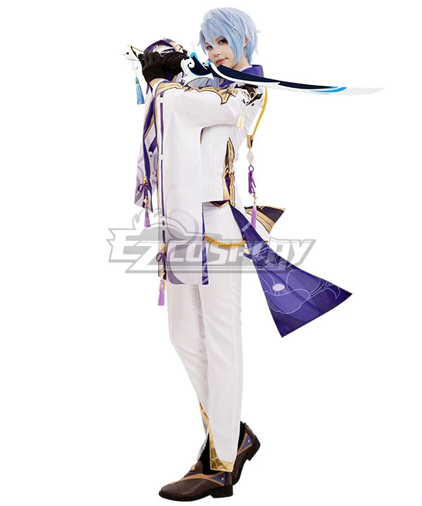 Genshin Impact Kamisato Ayato Cosplay Costume 3 Genshin Impact Kamisato Ayato Cosplay Costume - Image 3