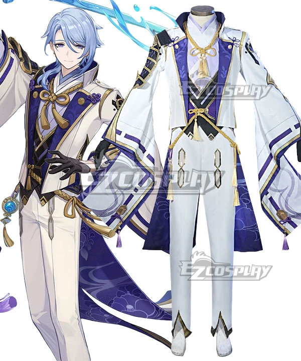 Genshin Impact Kamisato Ayato Cosplay Costume 5 Genshin Impact Kamisato Ayato Cosplay Costume - Image 5