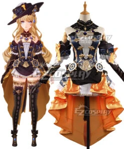 Genshin Impact Navia Premium Edition Cosplay Costume -EZCOSPLAY SHOP genshin impact navia premium edition cosplay 1