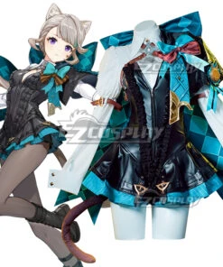 Genshin Impact New Lynette Cosplay Costume -EZCOSPLAY SHOP genshin impact new lynette cosplay costume 1