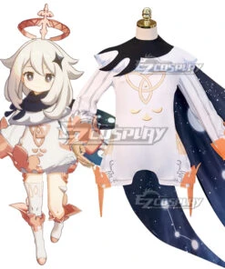 Genshin Impact Paimon B Cosplay Costume