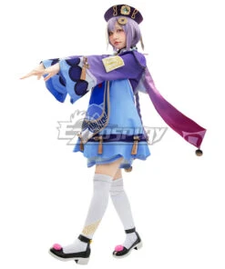 Genshin Impact Qiqi Customize Size Cosplay Costume -EZCOSPLAY SHOP genshin impact qiqi customize size cosplay costume 001