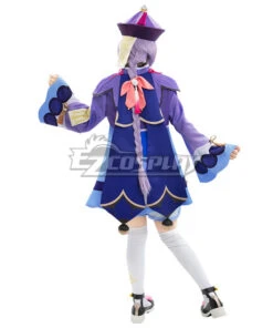 Genshin Impact Qiqi Customize Size Cosplay Costume -EZCOSPLAY SHOP genshin impact qiqi customize size cosplay costume 003