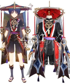 Genshin Impact Scaramouche New Edition Cosplay Costume 17 Genshin Impact Scaramouche New Edition Cosplay Costume -EZCOSPLAY SHOP genshin impact scaramouche new edition 1