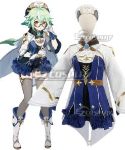 Genshin Impact Sucrose Cosplay Costume -EZCOSPLAY SHOP genshin impact sucrose cosplay costume 1