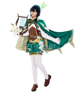 Genshin Impact Venti Cosplay Costume B Edition -EZCOSPLAY SHOP genshin impact venti cosplay costume b edition 02