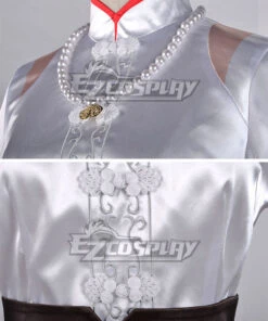 Genshin Impactx Pizza Hut Ningguang Cosplay Costume -EZCOSPLAY SHOP genshin impact x pizza hut ningguang cosplay costume 5