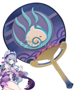 Genshin Impact Yumemizuki Mizuki Fan Cosplay Accessory Prop