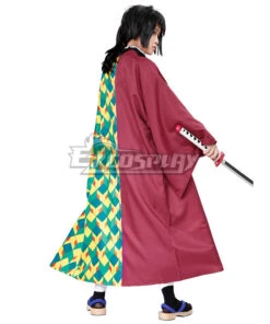 Demon Slayer: Kimetsu No Yaiba Giyuu Tomioka Cosplay Costume -EZCOSPLAY SHOP giyuu tomioka cosplay costume 3