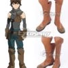 Grimgar Of Fantasy And Ash Haruhiro Brown Cosplay Shoes -EZCOSPLAY SHOP grimgar of fantasy and ash haruhiro brown cosplay shoes