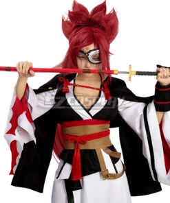 Guilty Gear STRIVE Baiken Halloween Cosplay Costume -EZCOSPLAY SHOP guilty gear strive baiken halloween cosplay costume 05