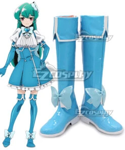 Gushing Over Magical Girls Magia Azul Minakami Sayo Cosplay Shoes