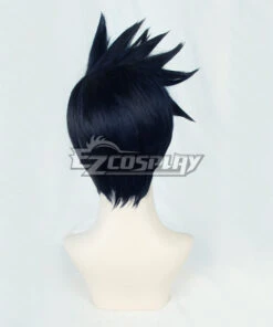Hades Zagreus Black Blue Cosplay Wig -EZCOSPLAY SHOP hades zagreus black cosplay wig 3
