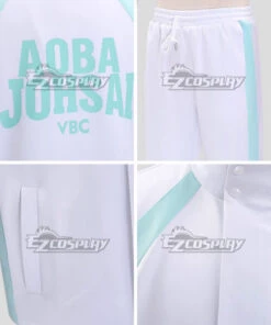 Haikyuu!! Aoba Johsai High School Oikawa Toru Tohru Autumn Clothes Cosplay Costume -EZCOSPLAY SHOP haikyuu aoba johsai high school oikawa toru tohru coat 5