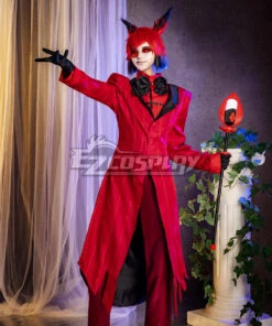 Hazbin Hotel Alastor Cosplay Costume -EZCOSPLAY SHOP hazbin hotel alastor cosplay costume 04