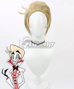 Hazbin Hotel Lucifer Yellow Cosplay Wig