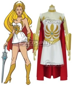 She-Ra: Princess Of Power 1985 Anime She-Ra Cosplay Costume - Including Headwear